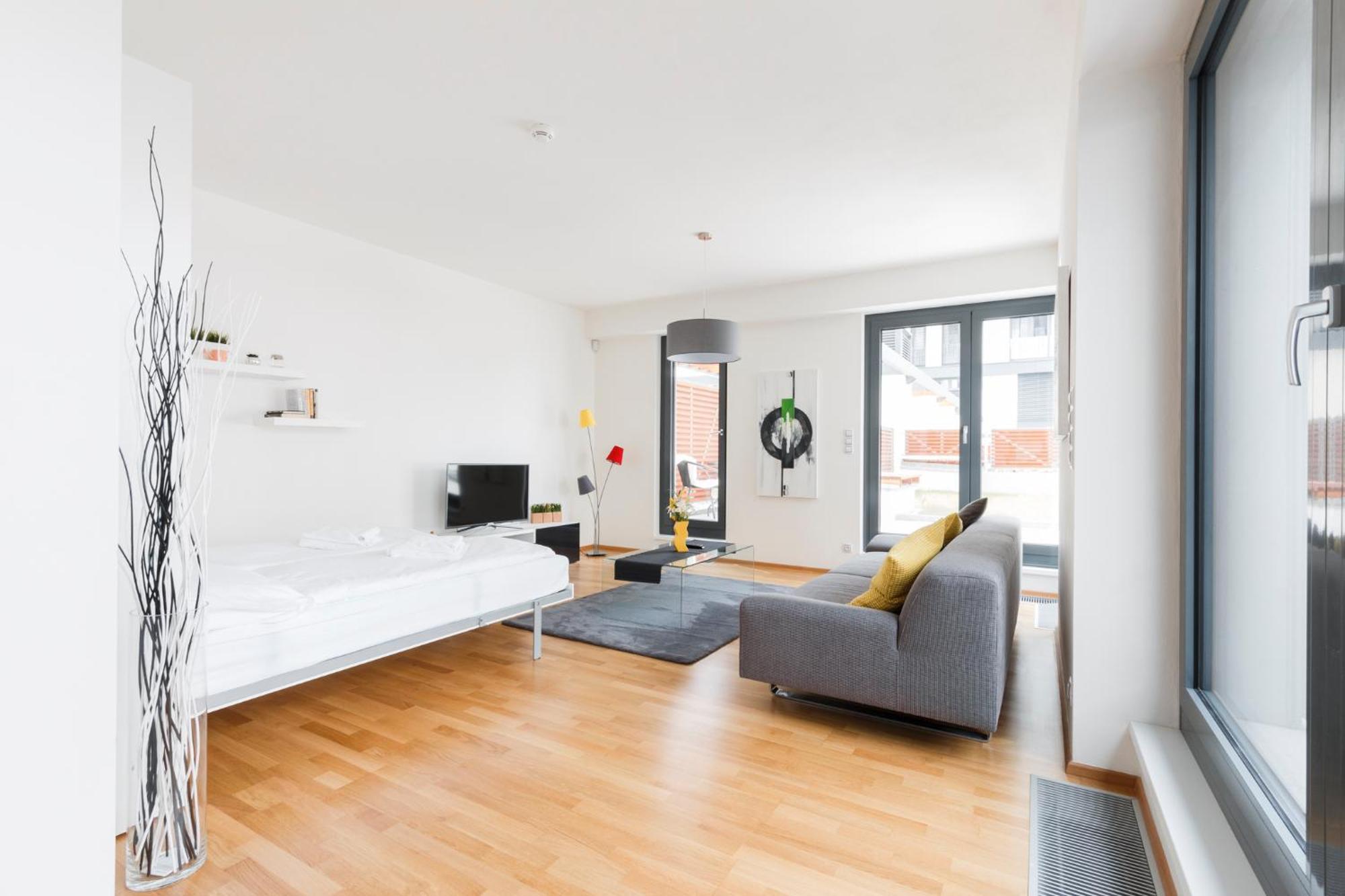 Prague Days - Luxurious Apartments In Trendy Zizkov Exterior photo